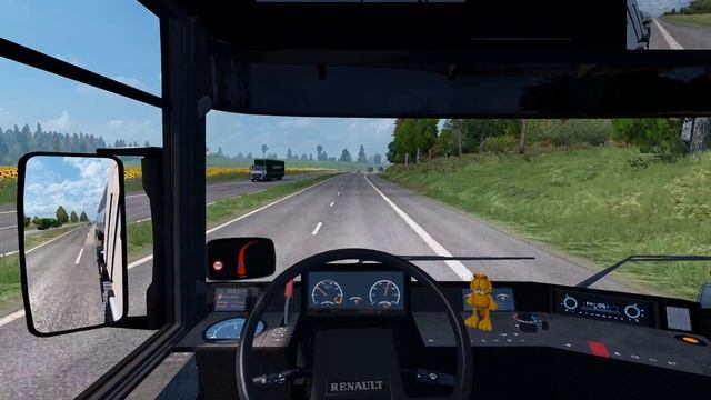 ETS 2 1.25 RusMap v1.6.3 Renault Magnum Babruysk - Minsk смотреть онлайн