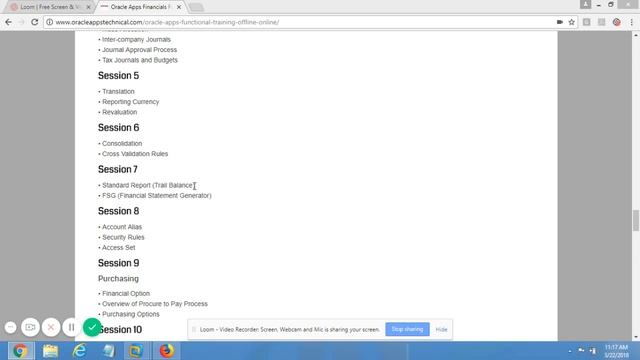 FSG Financial Statement Generator - Oracle Apps R12 Financials Training Videos Published on Udemy смотреть онлайн