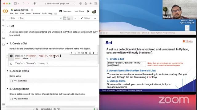 DSP Week 2 KP C - Basic Python Programming смотреть онлайн