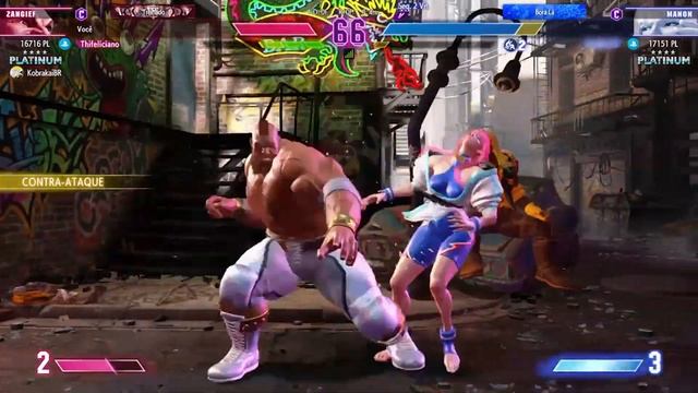 A.K.I A MENINA VENENO! ZANGIEF X A.K.I STREET FIGHTER 6 смотреть онлайн