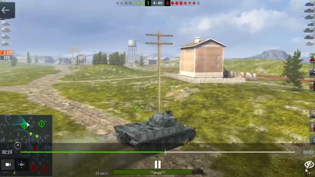 World of Tanks Blitz AMX 50 100 Знак МАСТЕРА 5359 урона И поражение смотреть онлайн