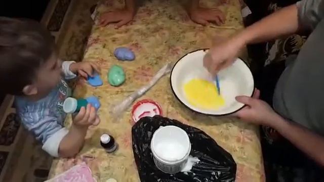 DIY : как сделать лизун или антистресс своими руками. How to make slime смотреть онлайн