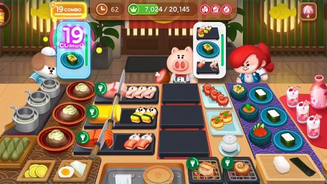 (FULL COMBO) Line Chef - Sushi Boy 37-1 смотреть онлайн