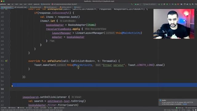 Connecter une Appli Android à un WebService Local avec Retrofit et Glide | Andoroid studio Kotlin смотреть онлайн