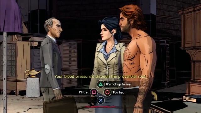 The Wolf Among Us: The Movie - Choice Path 1 - Hero of Fabletown (Good), All 5 Episodes, No Loading смотреть онлайн