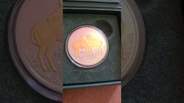 QULAN (кулан) Монета Казахстана. 200 тенге смотреть онлайн