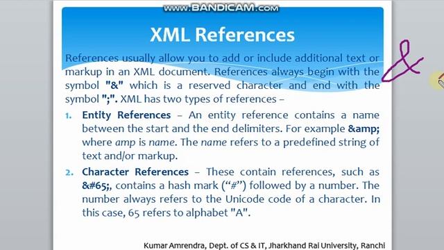 Lecture 19 'B' XML Attributes, XML References, XML Text смотреть онлайн