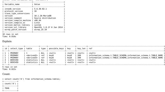 Query to identify bad indexes and/or no indexes (on tables with lots of records) takes 4-6... смотреть онлайн