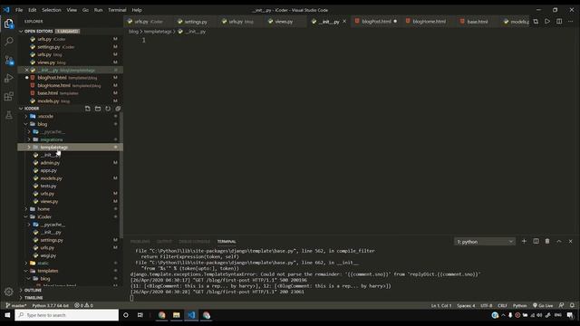 Django 3 Blog: Displaying Replies Below Corresponding Comment | Python Django Tutorials In Hindi #9 смотреть онлайн