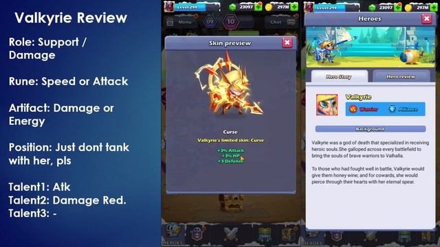 TapTap heroes - Valkyrie Review смотреть онлайн