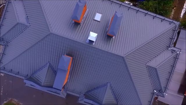 Металлочерепица Кредо в покрытии Velur® RAL7024