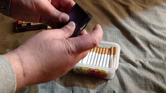 Портсигар с подачей сигарет с AliExpress