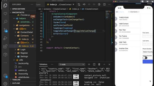 Switch Component. Add contact to favorites. React Native Beginner Project Course.#30 смотреть онлайн