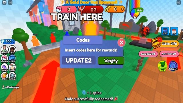 Roblox Kick Door Simulator New Codes August 2023 смотреть онлайн