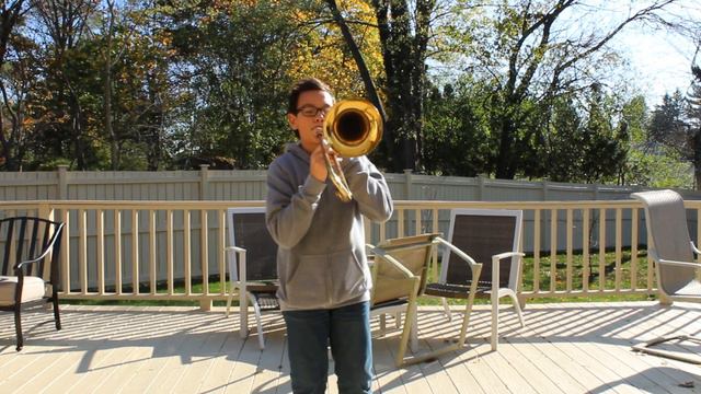 Swing Low, Sweet Chariot Trombone Cover смотреть онлайн