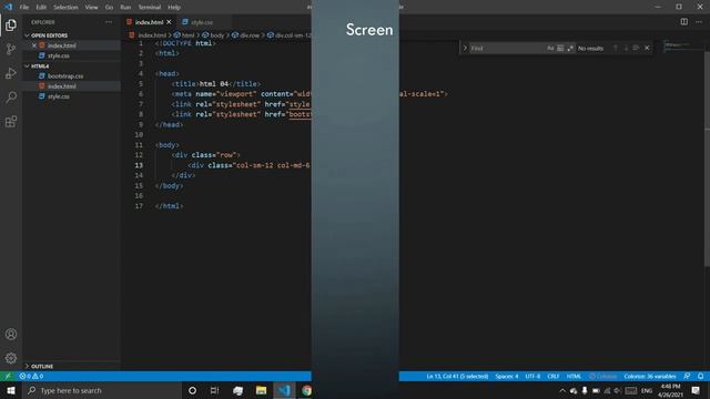 How to use bootstrap for responsive (WD part 04) смотреть онлайн