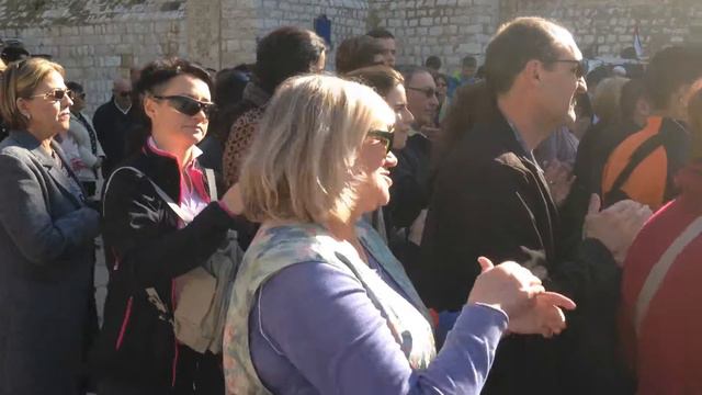 Вифлеем Площадь Рождества Народное Празднование Рождества смотреть онлайн