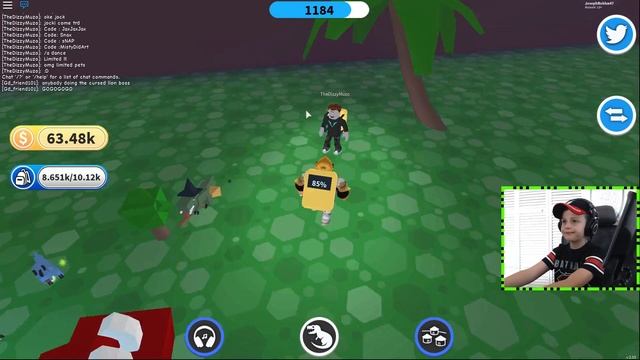 *NEW GAME* + ALL NEW CODES | Dino Pet Simulator Roblox! смотреть онлайн