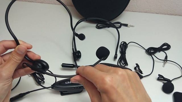 НАБОР БЕСПРОВОДНЫХ ПЕТЛИЧНЫХ МИКРОФОНОВ И ГАРНИТУР ? KIMAFUN KM-G-120-5 смотреть онлайн
