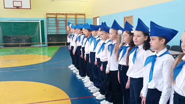 Смотр строя и песни. Победители! Орлята. Песня Орлята учатся летать.Репетиция 23 февраля 2024 г.