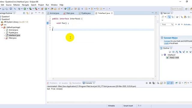Java Interview Question: abstract class and interface in JAVA [Hindi | Urdu] смотреть онлайн