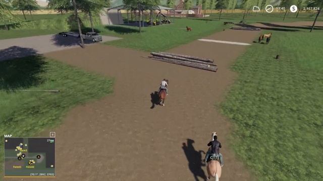 FIRST HORSE RACE IN FARMING SIMULATOR 2019 | KENTUCKY DERBY! смотреть онлайн