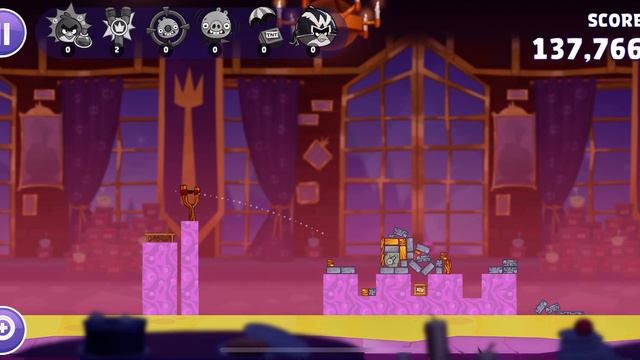 Angry birds Reloaded pigs in a banquet part 2 level ( 16 to 30 ) gameplay смотреть онлайн