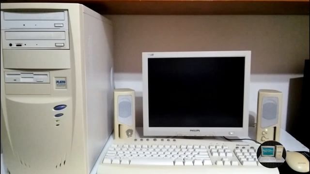 Windows XP Pro Startup In Year 2023 With PC PLATO - Pentium 4 2.4Ghz 533 Socket 478 - Small Review