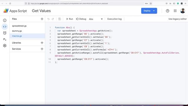How To Record Macro on Google Apps Script смотреть онлайн