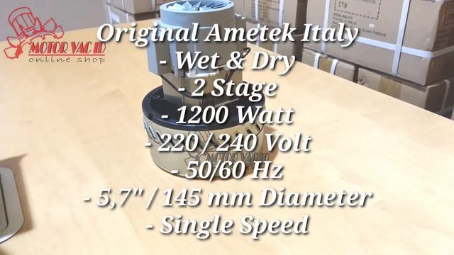 Vacuum Motor / Dinamo Vakum TASKI Vacumat 22 смотреть онлайн