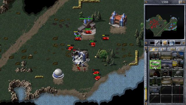 Bridge over the River VizchGoi Soviet 6 B - Soviet Campaign Command and Conquer Red Alert смотреть онлайн