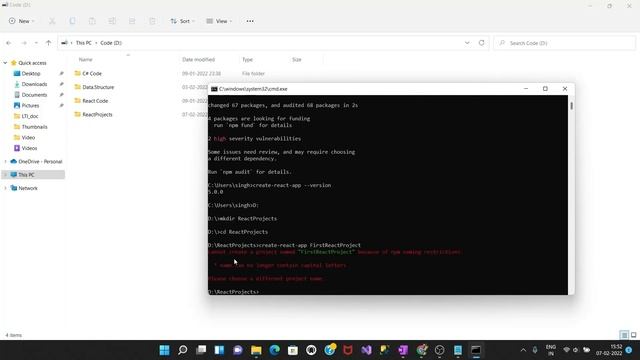 #2 : ReactJS Tutorial for Beginners | Environment Setup | Creating your first Project | React Serie смотреть онлайн