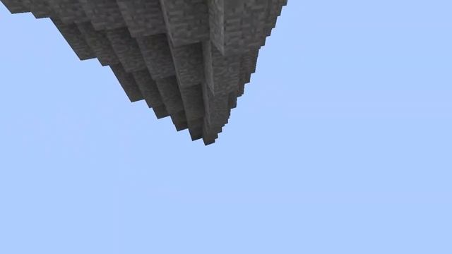 Моя карта "Перевёрнутый конус" для Minecraft 1.12.2 смотреть онлайн
