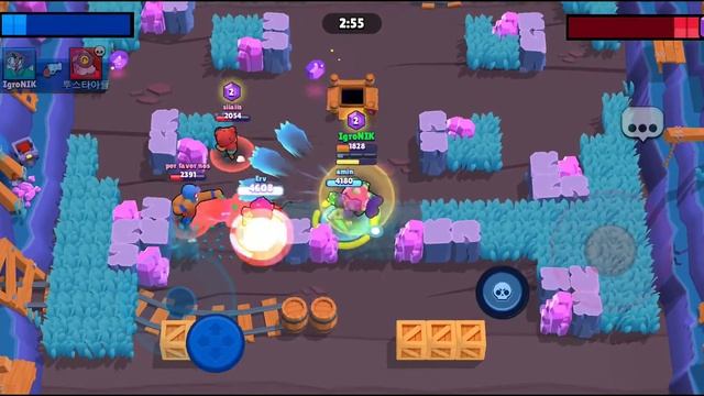 Brawl stars. Захват кристаллов Роза смотреть онлайн