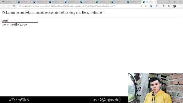 5. Condicionales | Conditional rendering | @rojosefo смотреть онлайн