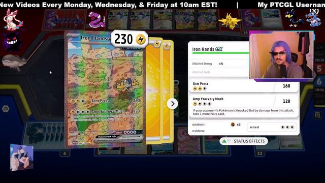 Farigiraf ex + Vulpix VSTAR Deck || Pokémon TCG Live || Temporal Forces смотреть онлайн