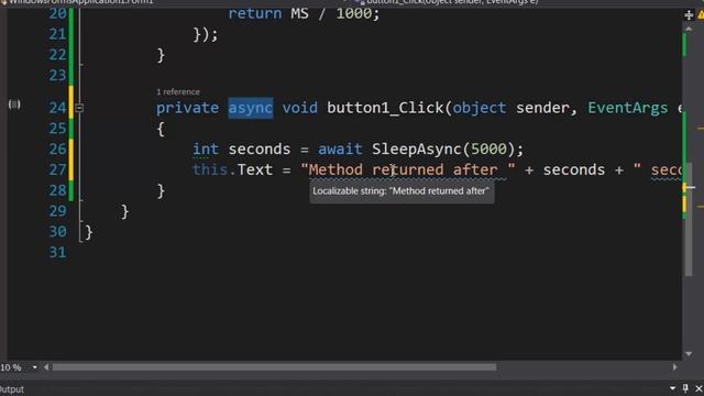 C# - Async/Await смотреть онлайн