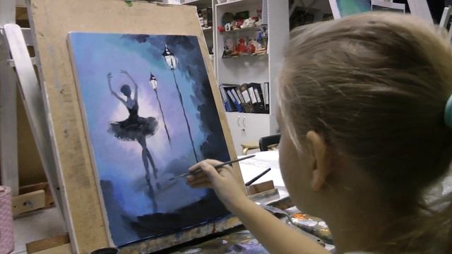 Мастер-класс маслом поэтапно картина. Уроки живописи для детей спб смотреть онлайн