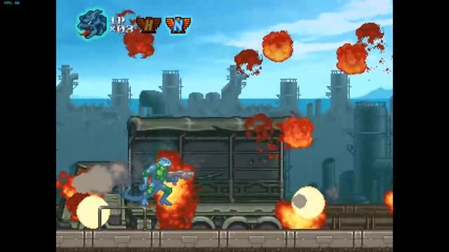 [Wii] Contra ReBirth Прохождение / Walkthrough