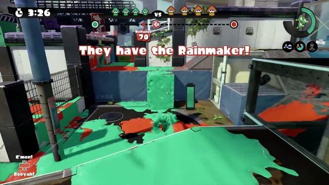 Splatoon - Gameplay Walkthrough Part 186 - Rainmaker Relapse! (Nintendo Wii U) смотреть онлайн