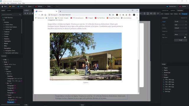 Bootstrap Studio 05 - Animar смотреть онлайн