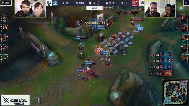 RED CANIDS x FLAMENGO | 8ª Rodada - CBLOL Academy 2024: 1ª Etapa | IDL смотреть онлайн