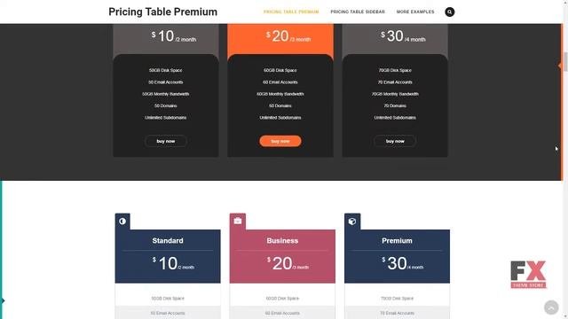 Pricing Table WordPress Plugin TMT Katsuo Nazar смотреть онлайн