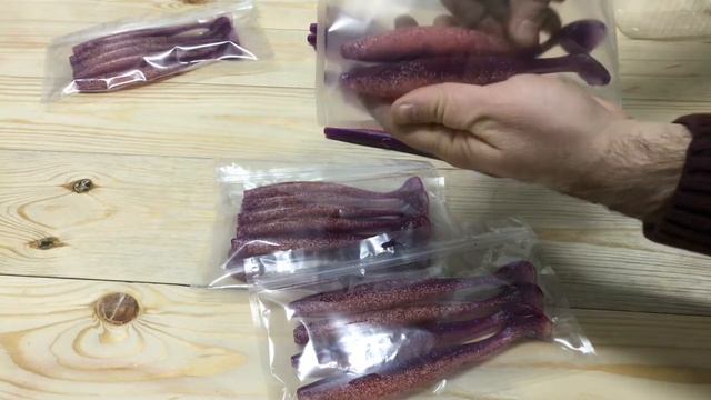 Упаковка 230*130мм для силиконовых приманок 6" смотреть онлайн