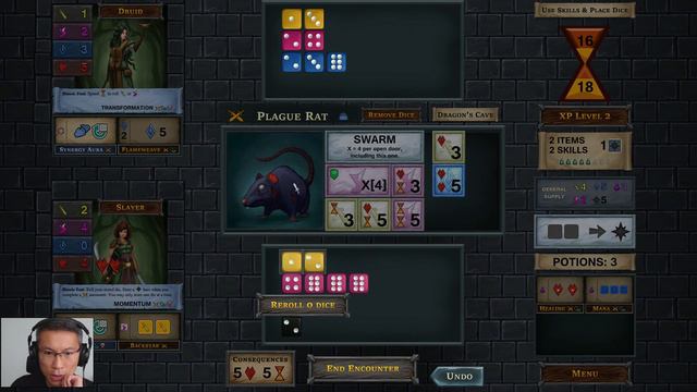 [One Deck Dungeon] An Exciting Combo - Druid & Slayer / A Cards & Dice Game смотреть онлайн