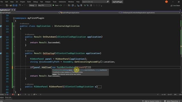 Revit API : Button and Tab in Revit смотреть онлайн