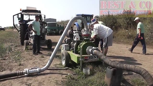 Agregat Za Navodnjavanje Dva Tifona - Irrigation Pump For Two Hose Reels