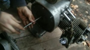 установка сцепления, коробки КПП на двигатель Урал и установка его на раму