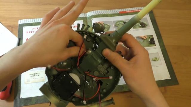 Танк Т-72 от Deagostini (Выпуск №39): устройство регулировки орудия смотреть онлайн