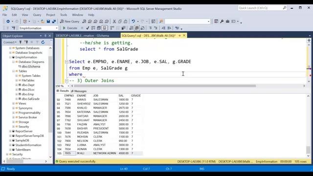 Lesson-08 SQL Joins in Urdu Language смотреть онлайн